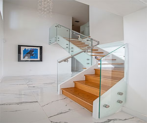 Modular Glass Hand Railings in Pondicherry
