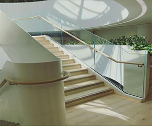 Frameless Glass Hand Railings in Pondicherry